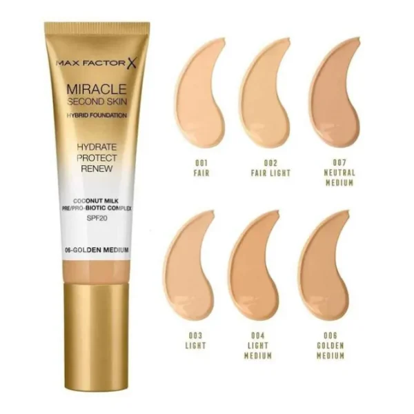 Miracle Second Skin Hybrid Foundation SPF20
