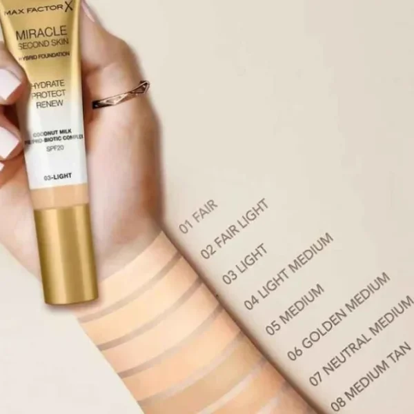 Miracle Second Skin Hybrid Foundation SPF20