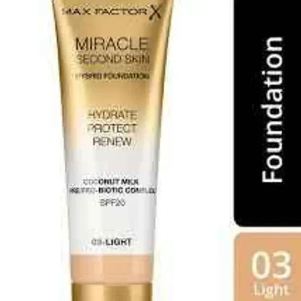 Miracle Second Skin Hybrid Foundation SPF20