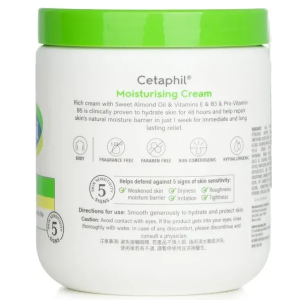 Moisturising Cream 48H - For Dry to Very Dry, Sensitive Skin
