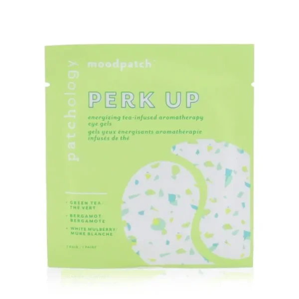 Moodpatch - Perk Up Energizing Tea-Infused Aromatherapy Eye Gels (Green Tea+Bergamot+White Mulberry)