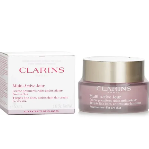 Multi-Active Day Targets Fine Lines Antioxidant Day Cream - For Dry Skin
