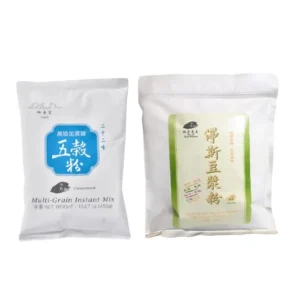 MULTI-GRAIN INSTANT MIX (UNSWEETENED) & JING SI SOY MILK POWDER SET