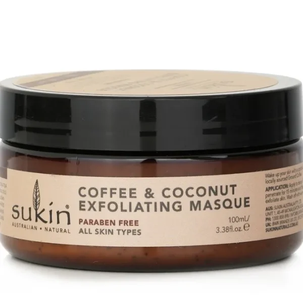 Natural Coffee & Coconut Exfoliating Masque