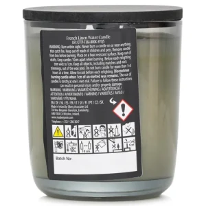 Natural Wax Candle - French Linen Water