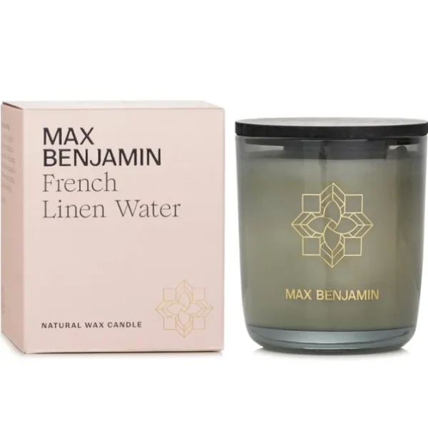Natural Wax Candle - French Linen Water