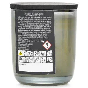 Natural Wax Candle - Lemongrass & Ginger