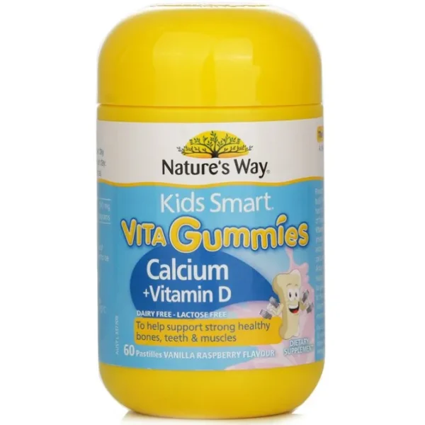 Nature's Way - Nature's Way Kids Smart Vita Gummies Calcium 60 Pastilles -[Parallel Import Product]