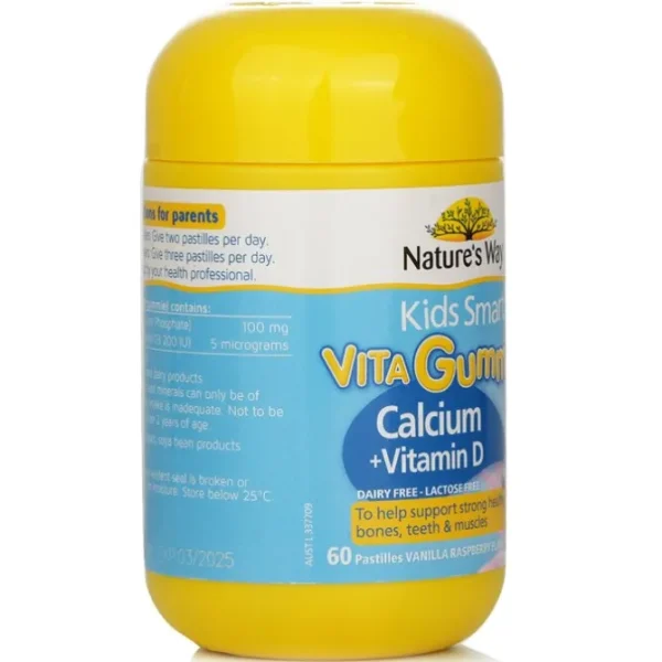 Nature's Way - Nature's Way Kids Smart Vita Gummies Calcium 60 Pastilles -[Parallel Import Product]