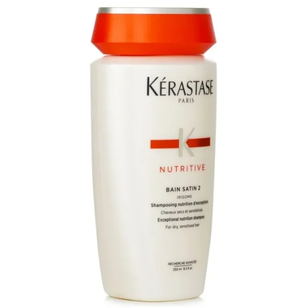 Nutritive Bain Satin 2 Exceptional Nutrition Shampoo (For Dry, Sensitised Hair)