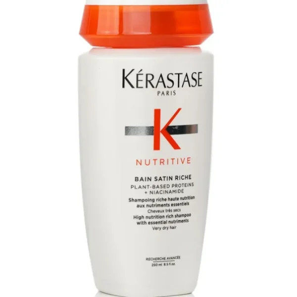 Nutritive Bain Satin Riche High Nutrition Rich Shampoo With Essential Nutriments (Very Dry Hair)