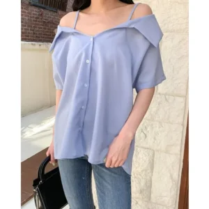 Off-shoulder Shirt