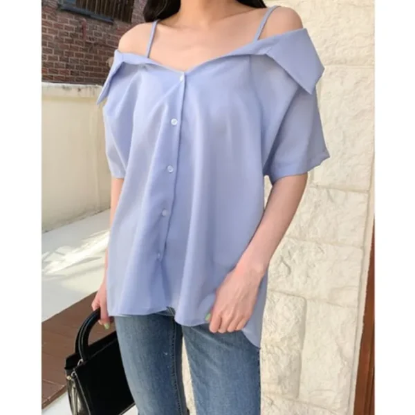 Off-shoulder Shirt