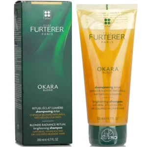Okara Blond Blonde Radiance Ritual Brightening Shampoo (Natural, Highlighted or Colored Blonde Hair)