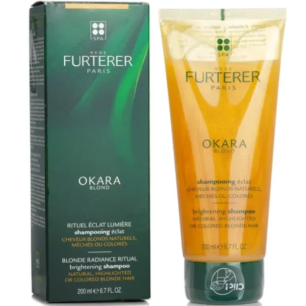 Okara Blond Blonde Radiance Ritual Brightening Shampoo (Natural, Highlighted or Colored Blonde Hair)