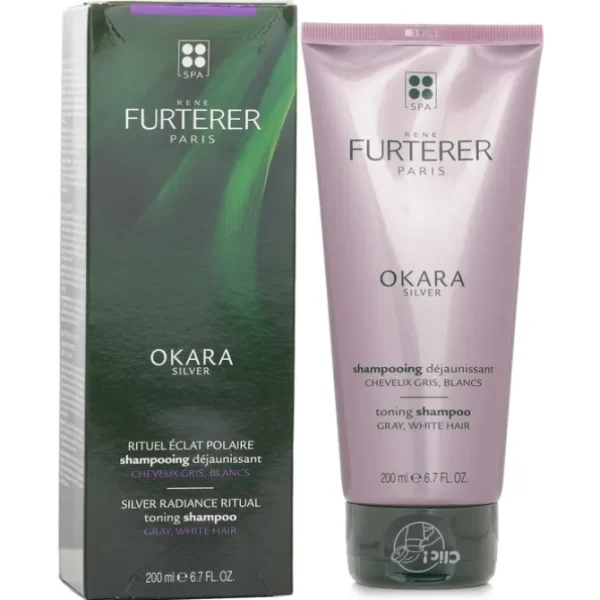 Okara Silver Silver Radiance Ritual Toning Shampoo (Gray, White Hair)