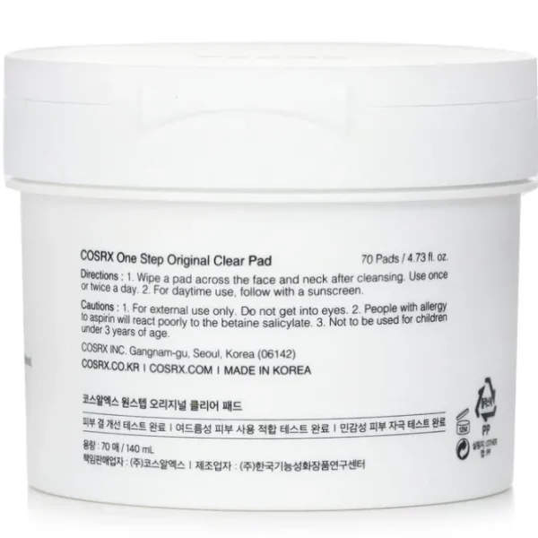 One Step Original Clear Pad