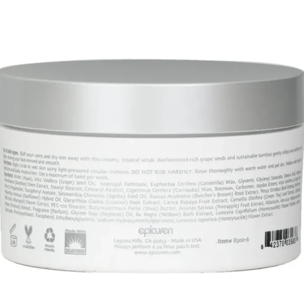 Papaya Pineapple Bamboo Body Polish