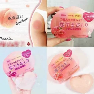 Peach Scented Exfoliate Whitening Hip Care Soap