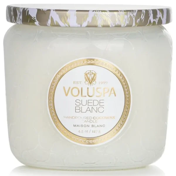 Petite Jar Candle - Suede Blanc