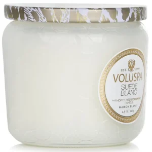Petite Jar Candle - Suede Blanc