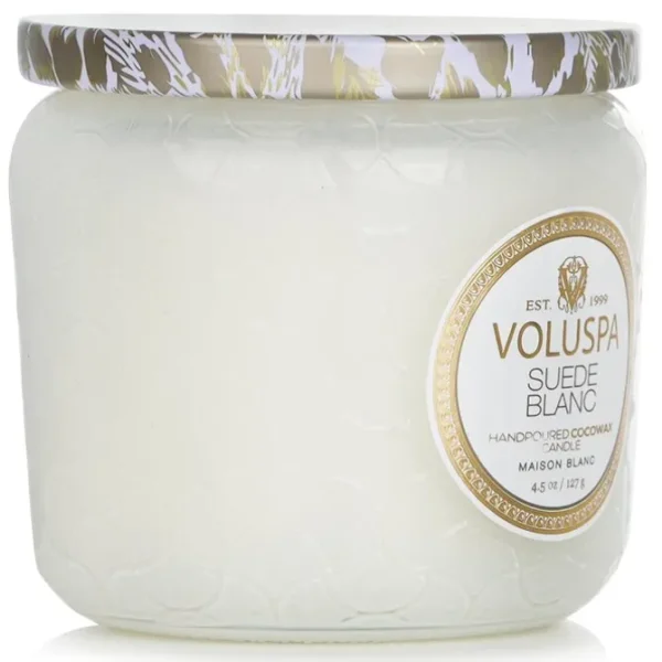 Petite Jar Candle - Suede Blanc