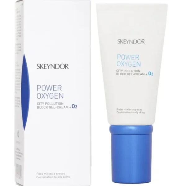 Power Oxygen City Pollution Block Gel-Cream + O2 (For Combination To Oily Skin)
