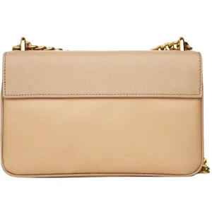 Prada Plain Leather Logo Handbag 1BD144