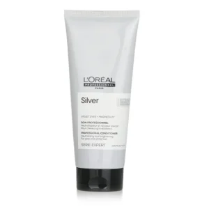 Professionnel Serie Expert - Silver Violet Dyes + Magnesium Neutralising and Brightening Conditioner (For Grey and White Hair)