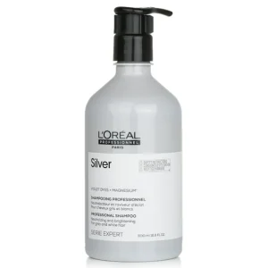 Professionnel Serie Expert - Silver Violet Dyes + Magnesium Neutralising and Brightening Shampoo (For Grey and White Hair)