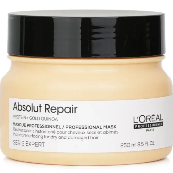 Professionnel Serie Expert - Absolut Repair Gold Quinoa + Protein Instant Resurfacing Mask (For Dry and Damaged Hair)