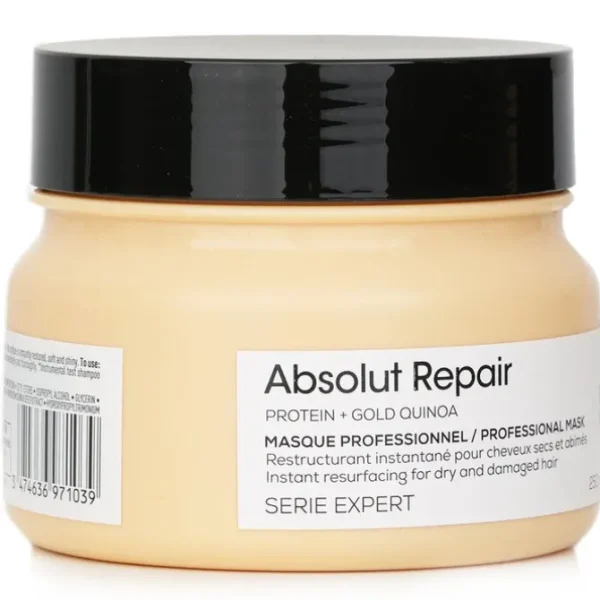 Professionnel Serie Expert - Absolut Repair Gold Quinoa + Protein Instant Resurfacing Mask (For Dry and Damaged Hair)