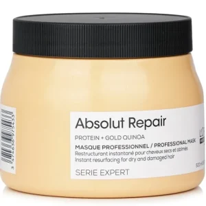Professionnel Serie Expert - Absolut Repair Gold Quinoa + Protein Instant Resurfacing Mask (For Dry and Damaged Hair)