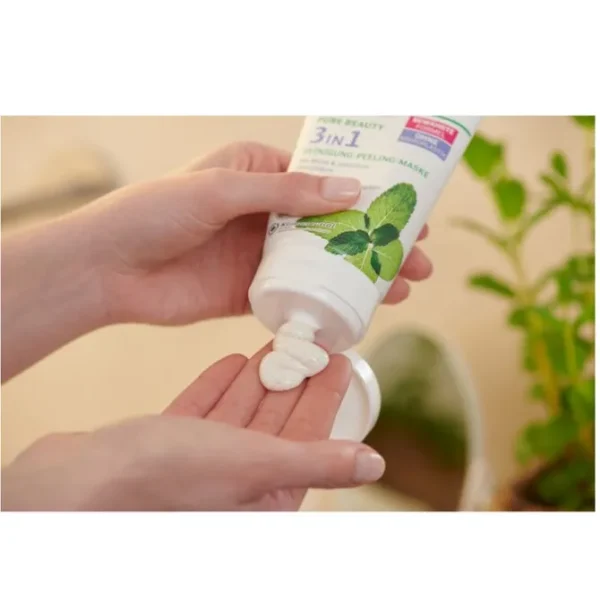 Pure Beauty 3 In 1 Wash, Scrub, Mask - For Blemished & Combination Skin