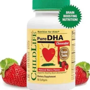 Pure DHA Softgels (Natural Berry Flavor)