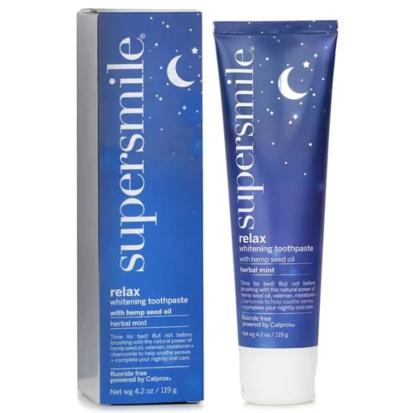 Relax Whitening Toothpaste With Hemp Seed Oil