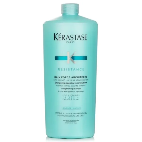 Resistance Bain Force Architecte Strengthening Shampoo (For Brittle, Damaged Hair, Split Ends)