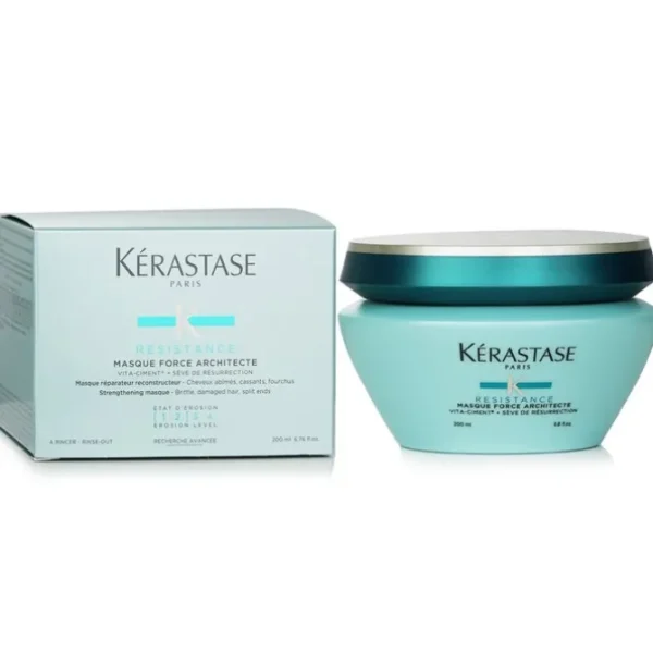 Resistance Masque Force Architecte Strengthening Masque (Brittle, Damaged Hair, Split Ends)