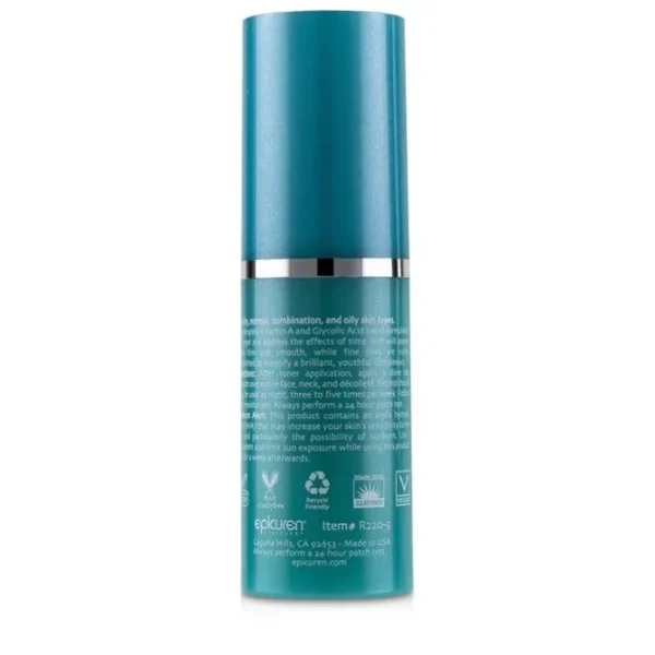 Retinol Anti-Wrinkle Complex - For Dry, Normal, Combination & Oily Skin Types