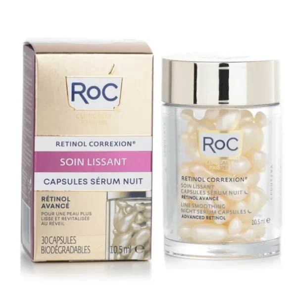 Retinol Correxion Line Smoothing Night Serum Capsules