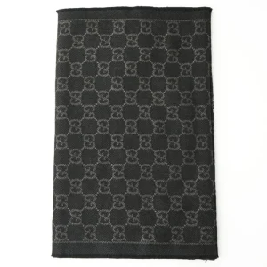 Reversible Arlisse GG Guccissima Scarf/Muffler 544619 Black