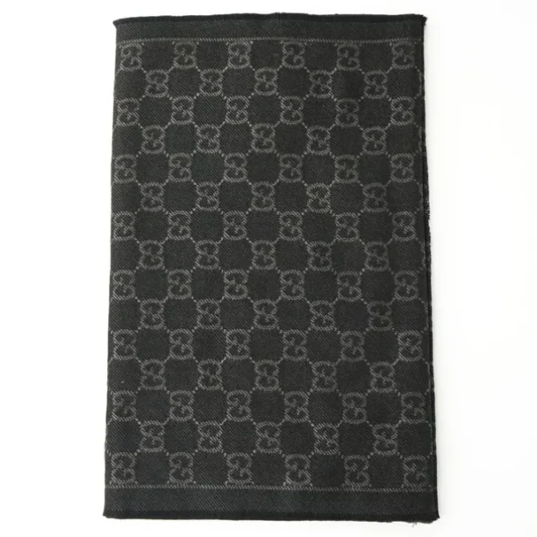 Reversible Arlisse GG Guccissima Scarf/Muffler 544619 Black