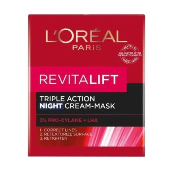 Revitalift Triple Action Night Cream Mas