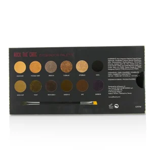 Rock The Croc Eyeshadow Palette (12x Eyeshadow, 1x Double Ended Eyeshadow Brush)