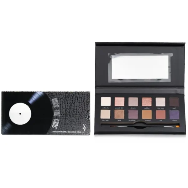 Rock The Croc Eyeshadow Palette (12x Eyeshadow, 1x Double Ended Eyeshadow Brush)
