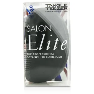 Salon Elite Professional Detangling Hair Brush - Midnight Black (For Wet & Dry Hair)