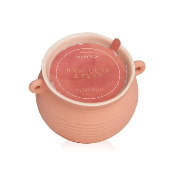 Santorini Candle - Raw Clay & Pear
