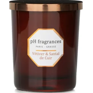 Scented Candle - Vetiver & Santal De Cuir