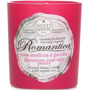 Scented Italian Candle - Romantica Florentine Rose & Peony
