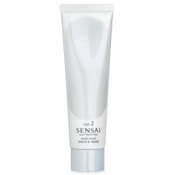 Sensai Silky Purifying Mud Soap - Wash & Mask (New Packaging)